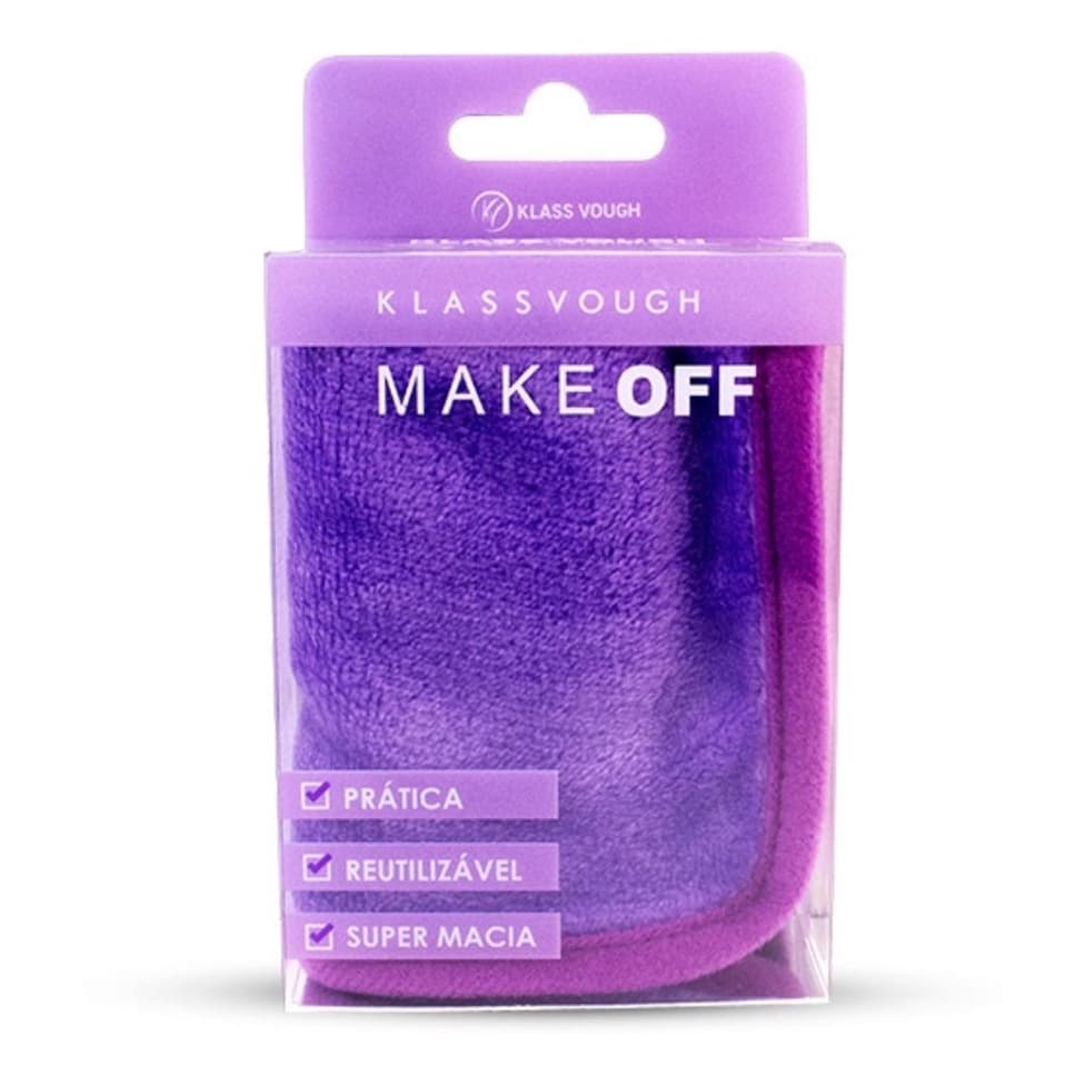 Toalha Demaquilante Klass Vough Make Off Envio Imediato