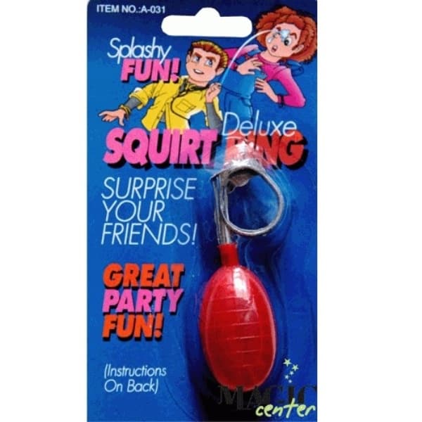 Anel Ducha que Joga Água - Brincadeira Pegadinha Susto