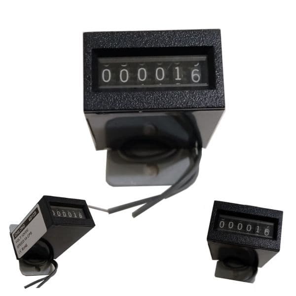 Relógio Contador Mecânico 12v Para Fliperama Arcade Eletromatic