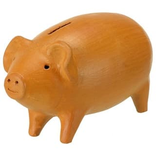 Porco Cofrinho cofre de barro junta dinheiro miaêiro para ARTESANATO & CONFECÇÕES