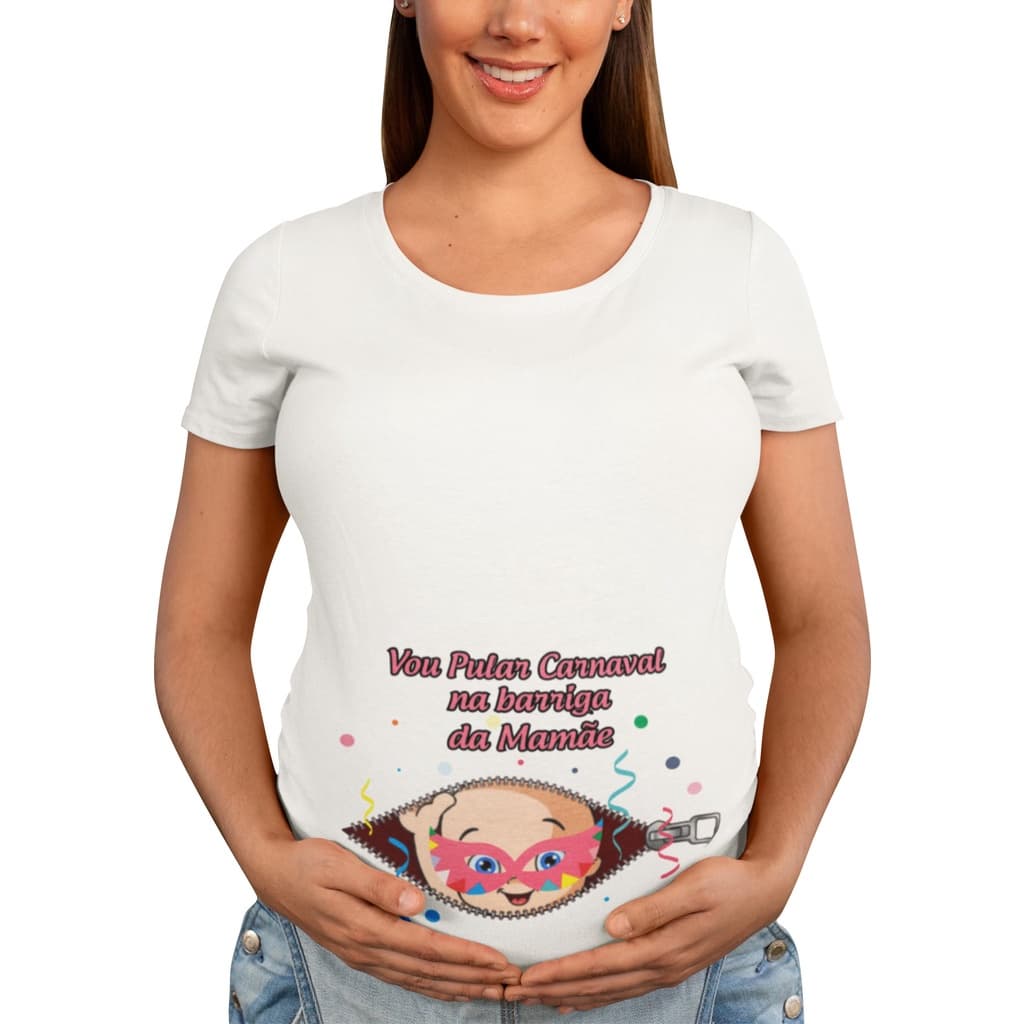 Bata Gestante Carnaval 2021 Grávida Bebê Menina