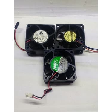 Cooler Ventoinha Fan 12v 60x60mm  Kit C/ 10 Unidades