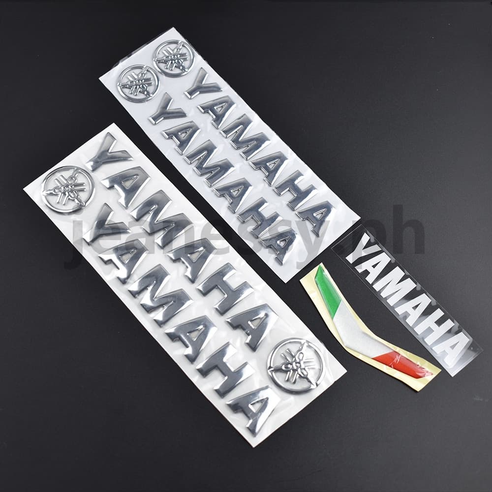 3D Motocicleta Adesivo Emblema Tanque Almofada Logotipo Decalque E Adesivos Para YAMAHA Tmax Xmax Nmax R1 R3 R6 R9