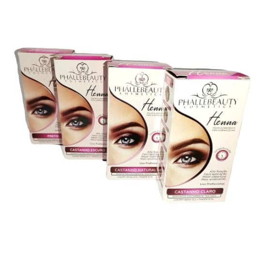 Lançamento Hennas Para Sobrancelhas PhálleBeauty
