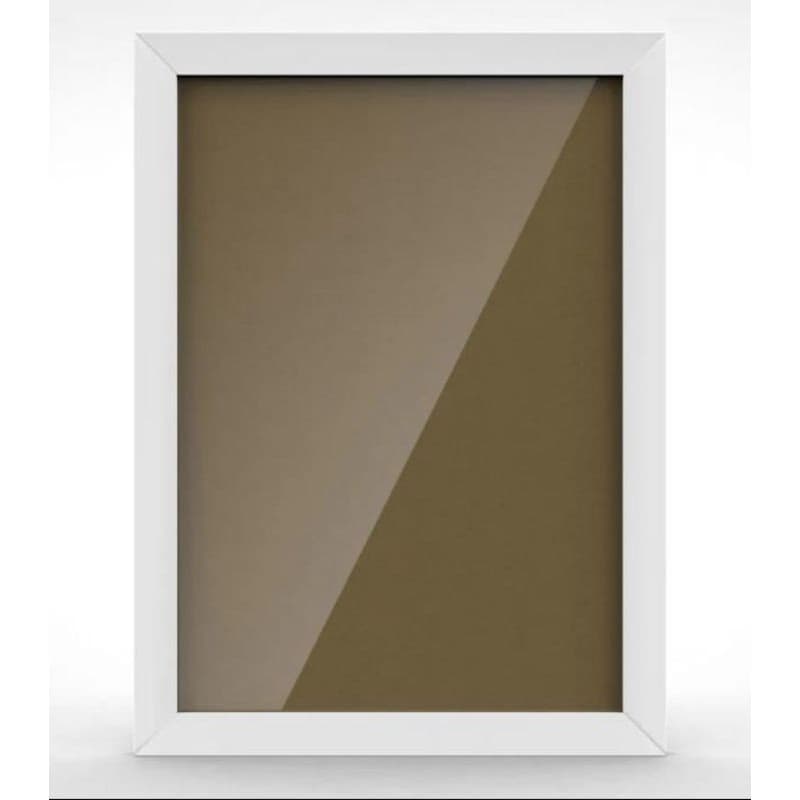 kit com 4 molduras A4 30x21 ( BRANCAS)  com acetato