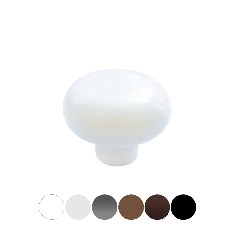 KIT 10 Puxadores Vitória Cores para Móveis Porta Gaveta e Armário com Parafuso