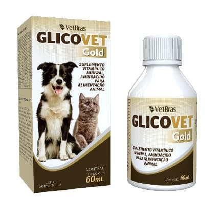 Vitamina Glicovet Gold 60ml - Vetbras