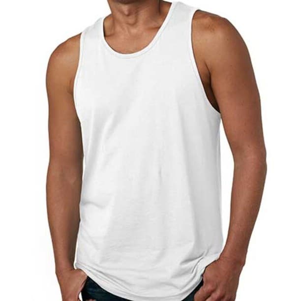 Regata masculina em algodão direto de fábrica