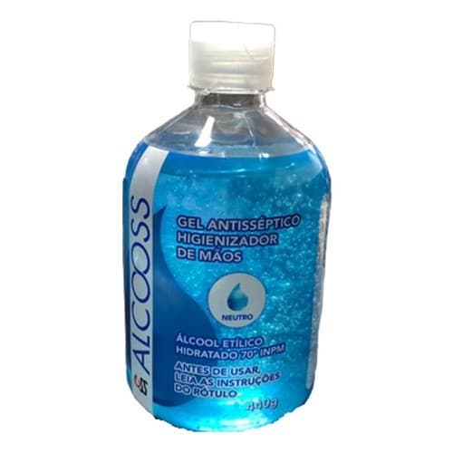 Kit 03 Alcool Em Gel Para Higienização Alcooss 440g