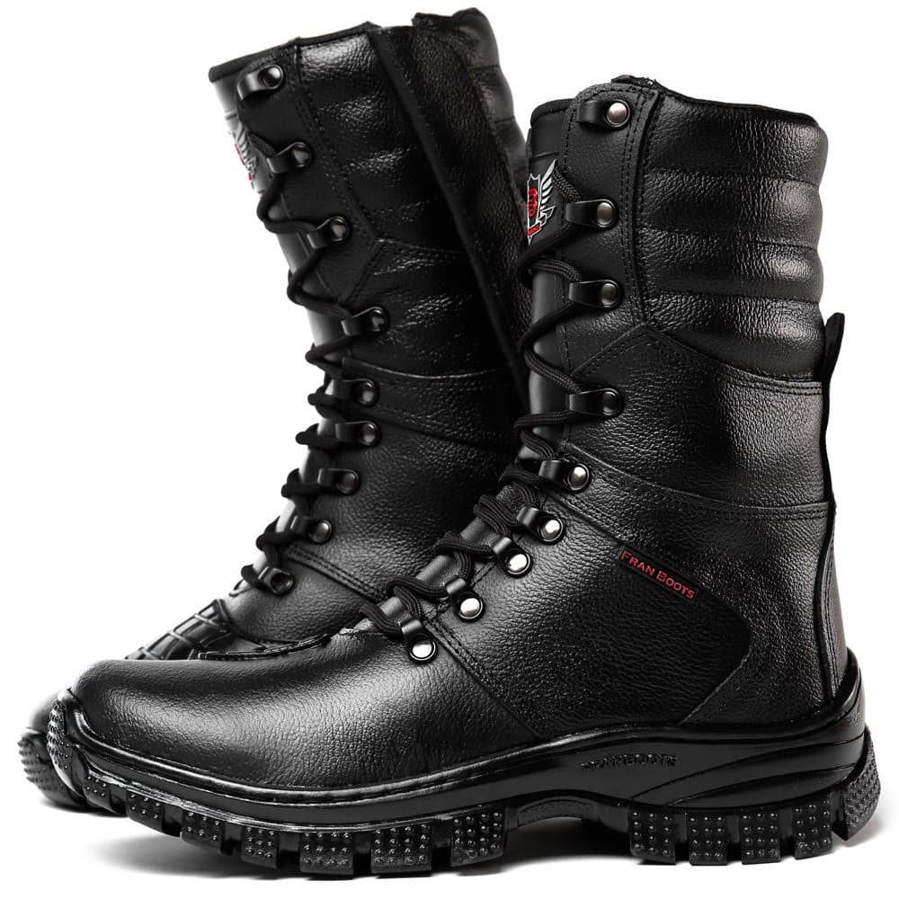 COTURNO MASCULINO SEGURANÇA CANO MEDIO PALMILHA GEL CONFORTO