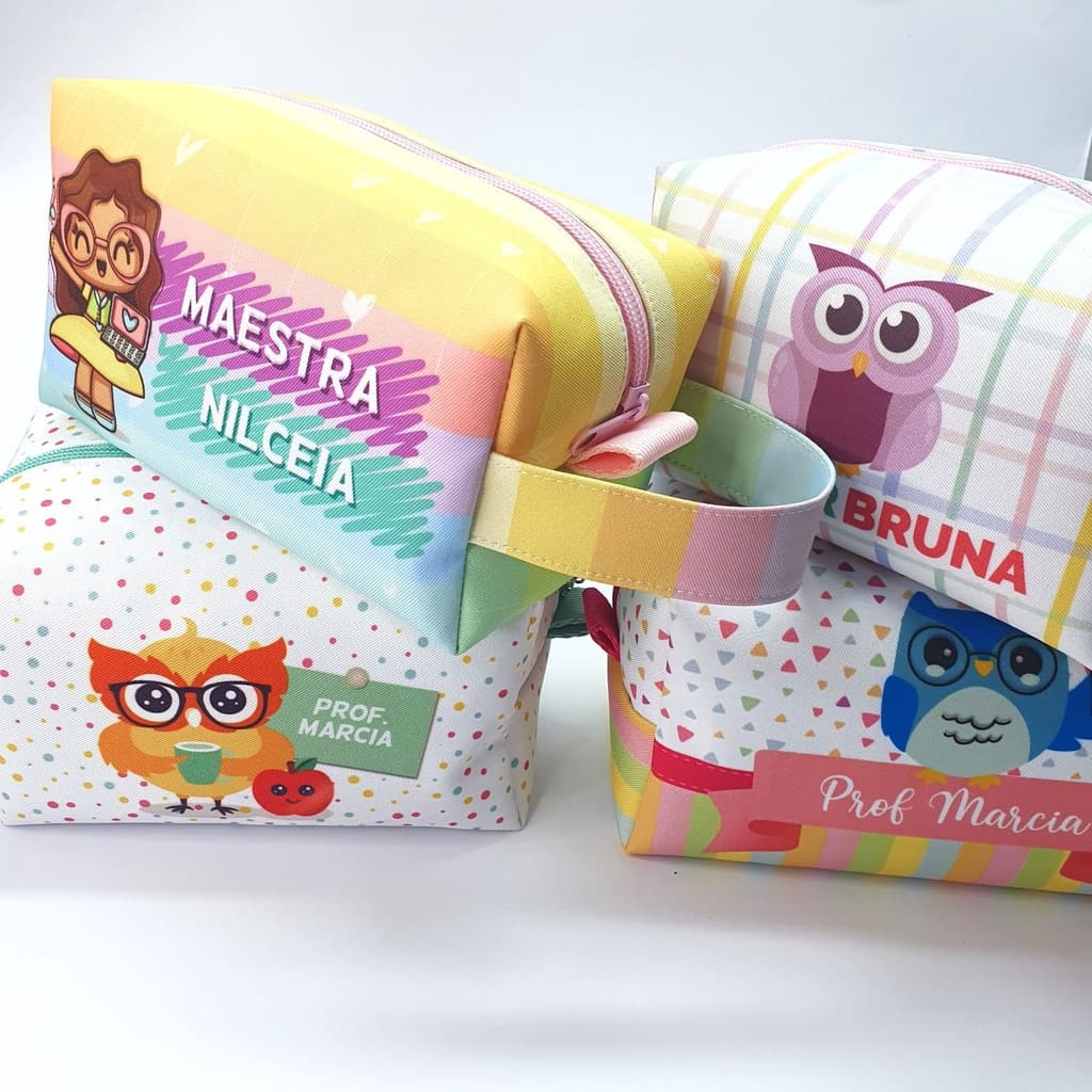 Necessaire Box Personalizada dia dos Professores