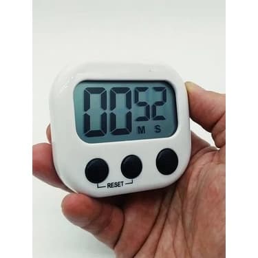 Timer Cronometro Digital Progressivo Regressivo Branco Vd