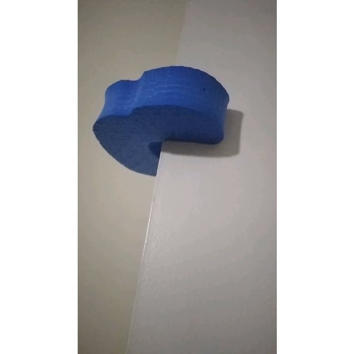 3 unid - Protetor Salva Dedos Para Trava Porta Crianças Bebê - 10cm x 10cm x 2cm - Protetor de porta salva dedos - salva dedinhos - segurança bebê EVA.