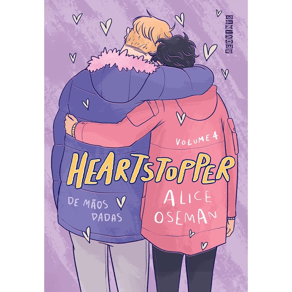 Livro Heartstopper vol. 4 - De Maos Dadas