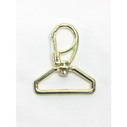 Mosquetão 25mm Latonado - 6 und