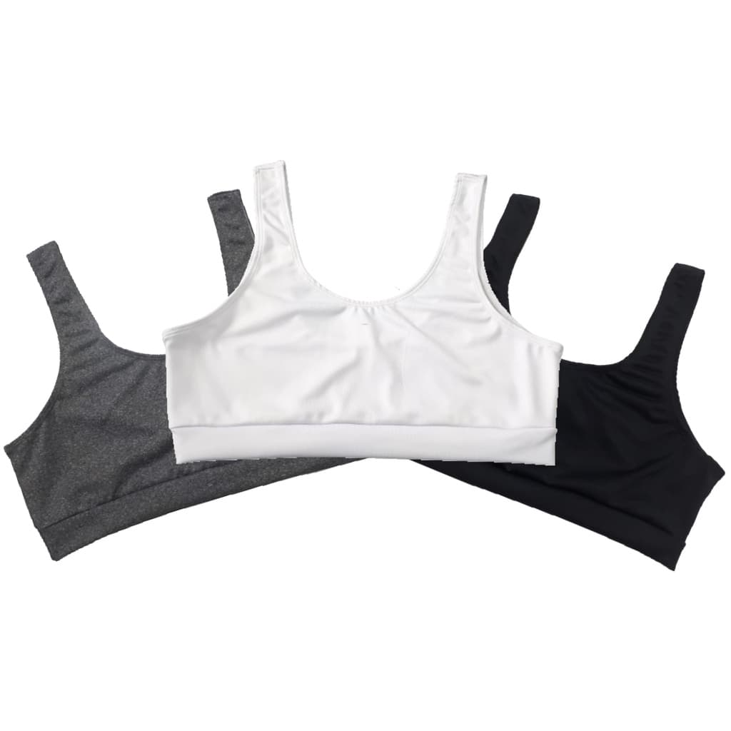 Kit c/3 Top Fitness Feminino Regata Para Camimhada Treino Academia