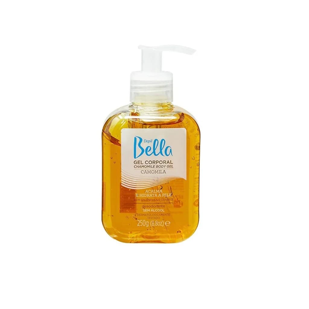 Gel Corporal Depil Bella Pós Depilação Camomila 250g * Calmante*Pós Depilação *Camomila D