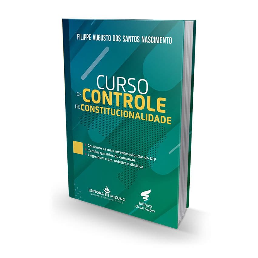 Curso de Controle de Constitucionalidade - Livro para Advogado Promotores OAB Concursos Públicos
