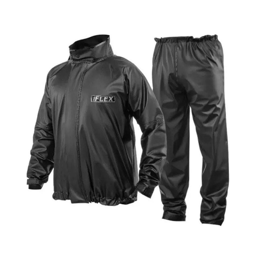 Capa de Chuva Delta Flex Básica PVC Motoboy Motoqueiro Ciclista Pesca Proteção Frio