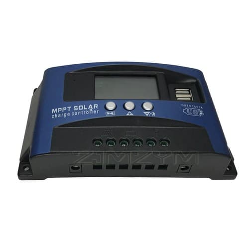 Controlador Carga de paineis solares 12v 24v 100a ..