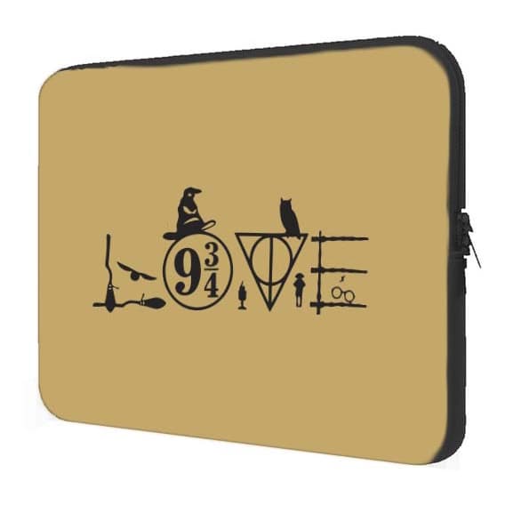 Case Notebook Personalizado Criativo Love Harry Potter 15,6 compativel com todas marcas de notebook nas versao de 14 e 15" samsung, Hp, lenovo, Positivo, LG, Asus, Acer, Dell entre outro.