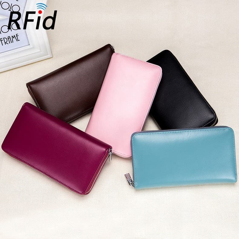 Carteira Longa De Couro PU À Prova D'água De Alta Qualidade De Luxo Da Moda