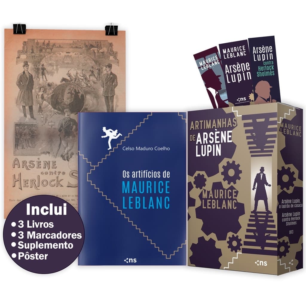 Box Artimanhas de Arsène Lupin