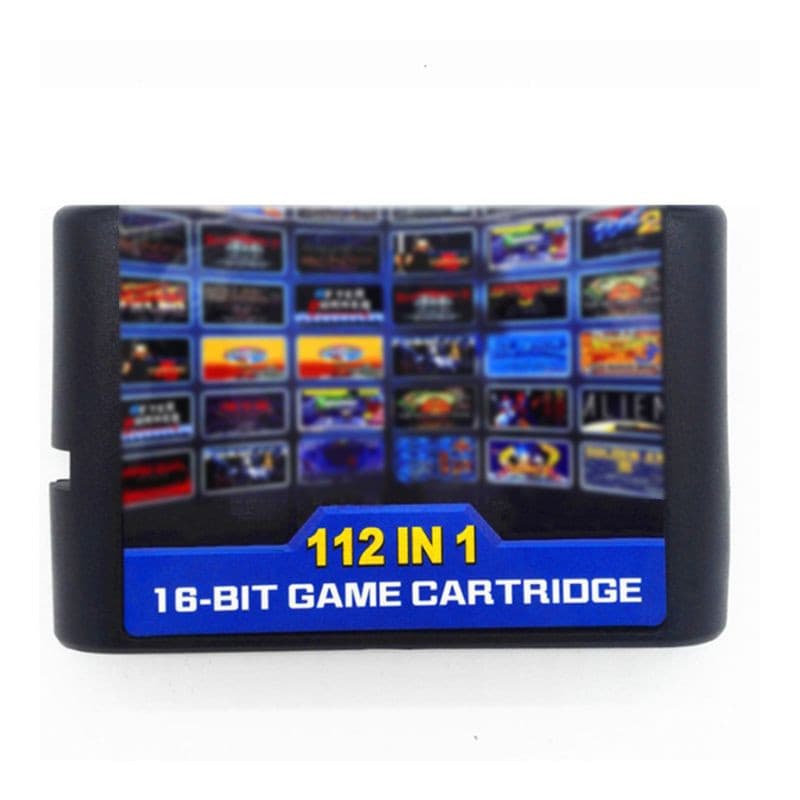 112 in 1 Repeat 16 bit MD Game for Console Game Players