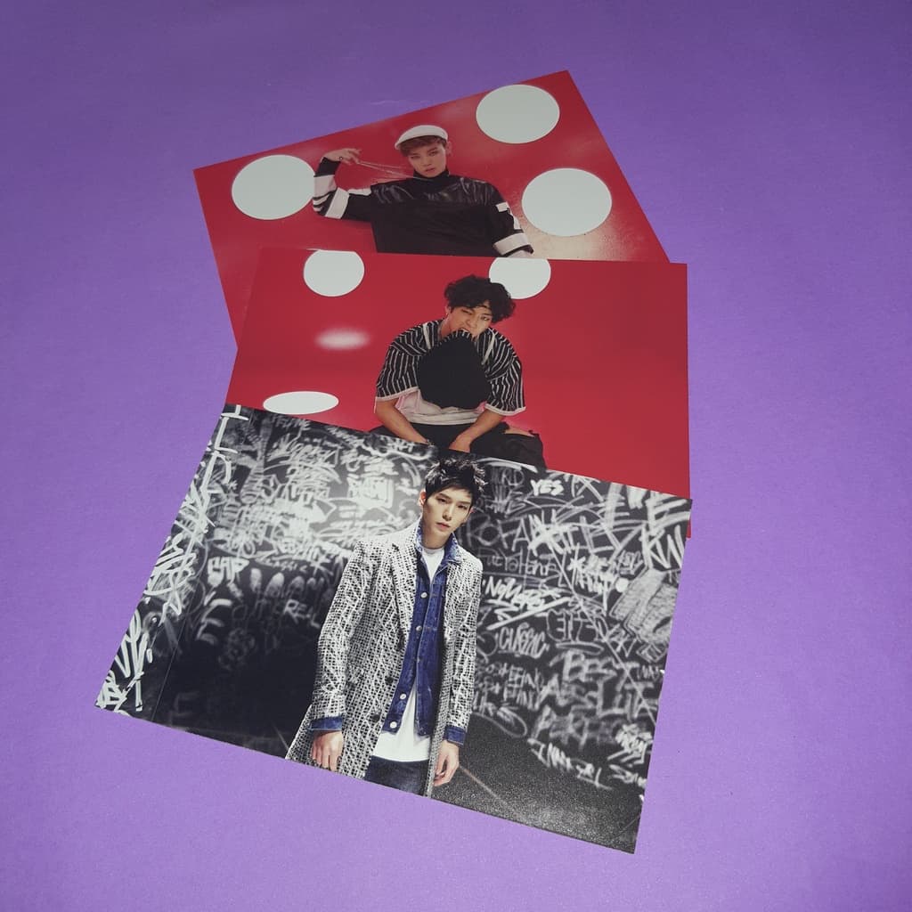 Postcard limitado oficial B.A.P Japan (Excuse me e No Mercy)