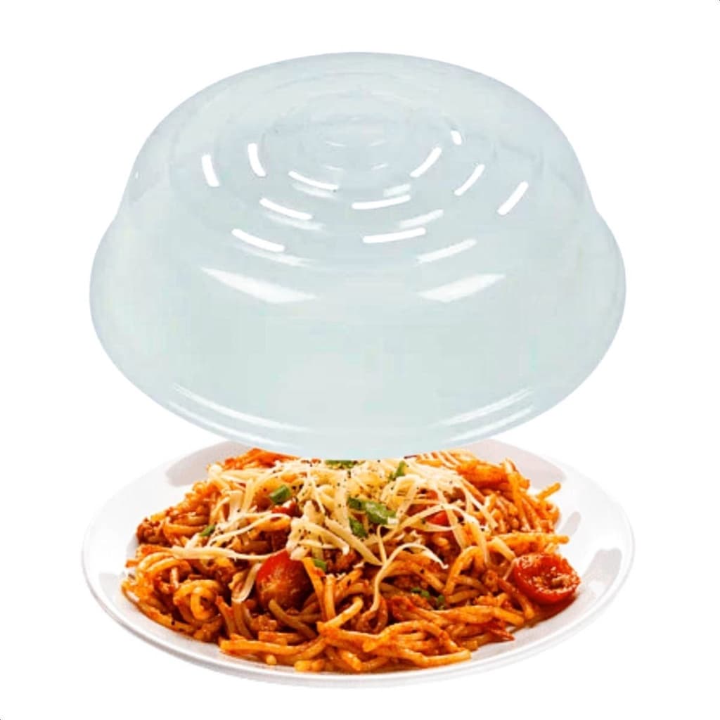 Tampa Protetora De Alimentos Para Microondas De Plástico MAXXIMO 26X8 CM