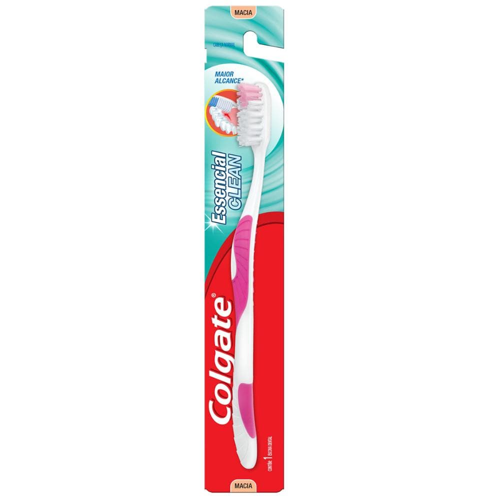 Escova Dental Colgate Essencial Clean