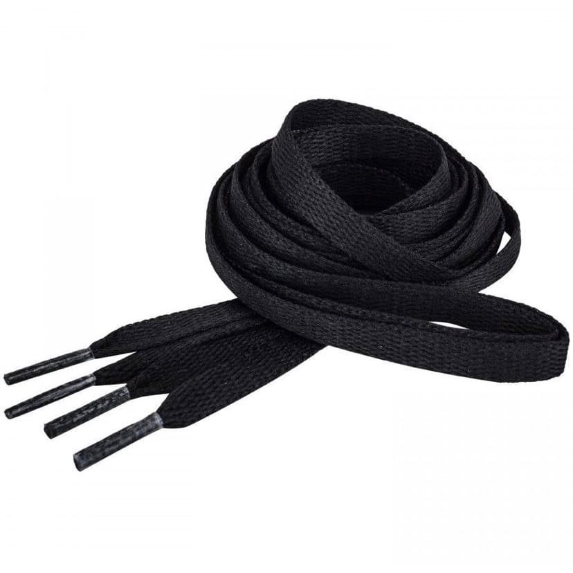 2 pares de cadarço nas cores preto ou branco