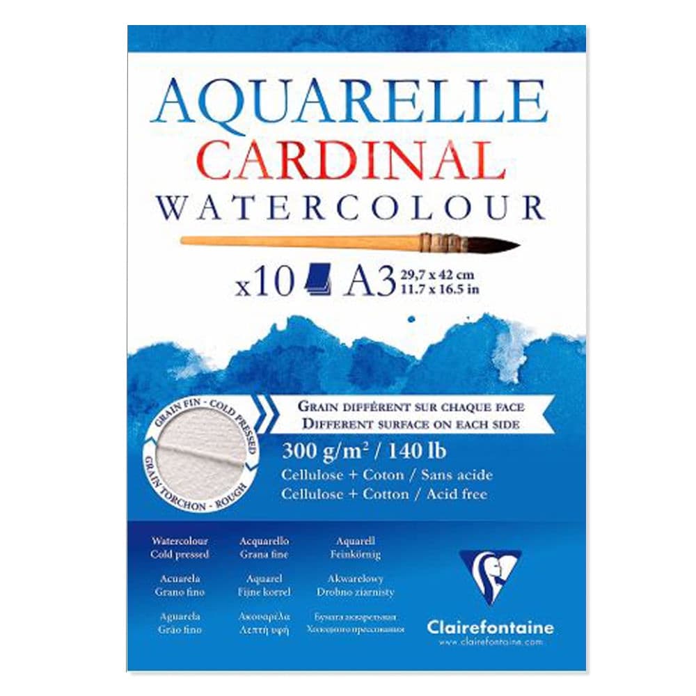 Bl. Cardinal A3 29,7x42 96184c 300gr - Clairefontaine