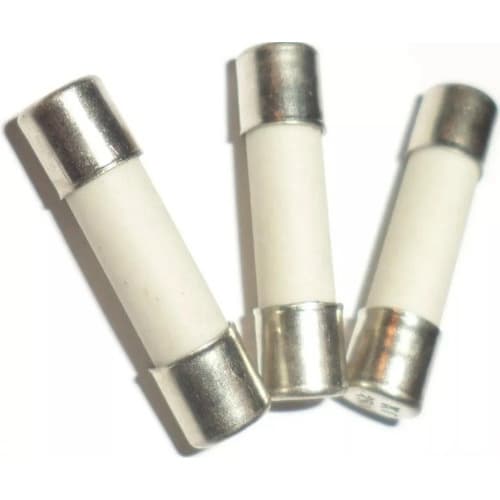 Fusível Cerâmico 8a X 250v /5x20mm/ Com Retardo - Kit 3pçs
