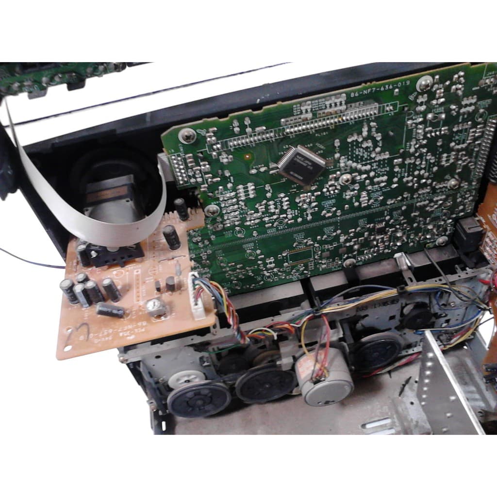 Placa Do Painel Som Aiwa Gx-v300 Com Plástico