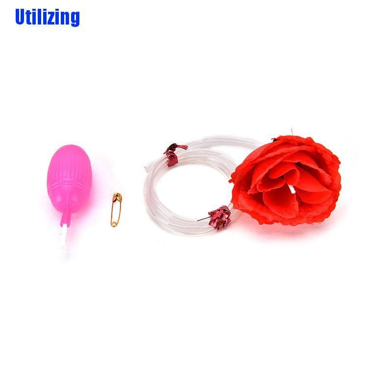 (Utilizing) Esguicho De Água Rosa / Flor De Palhaço Mágica Para Brincadeira De Crianças