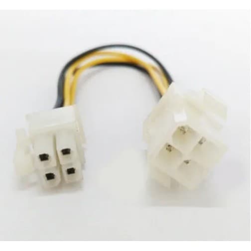 Cabo Extensor 4 Pin Macho Para 4 Pin Fêmea 18cm Pronto entrega Novo