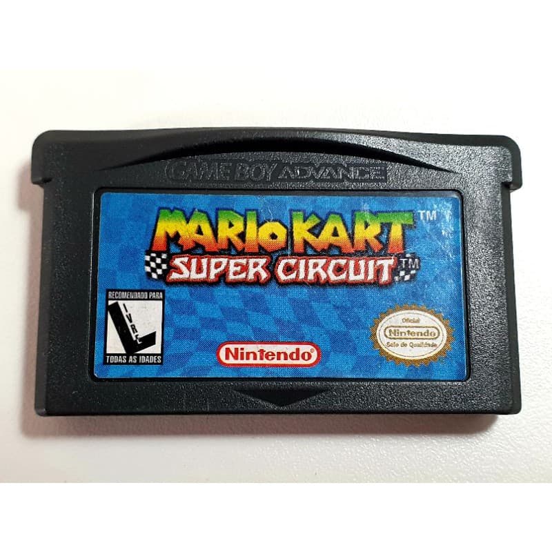 Mario Kart Super Circuit Original Game Boy Advance GBA Nintendo DS