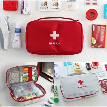 Necessaire De Viagem Portátil Para Primeiros Socorros Armazenamento Remédios