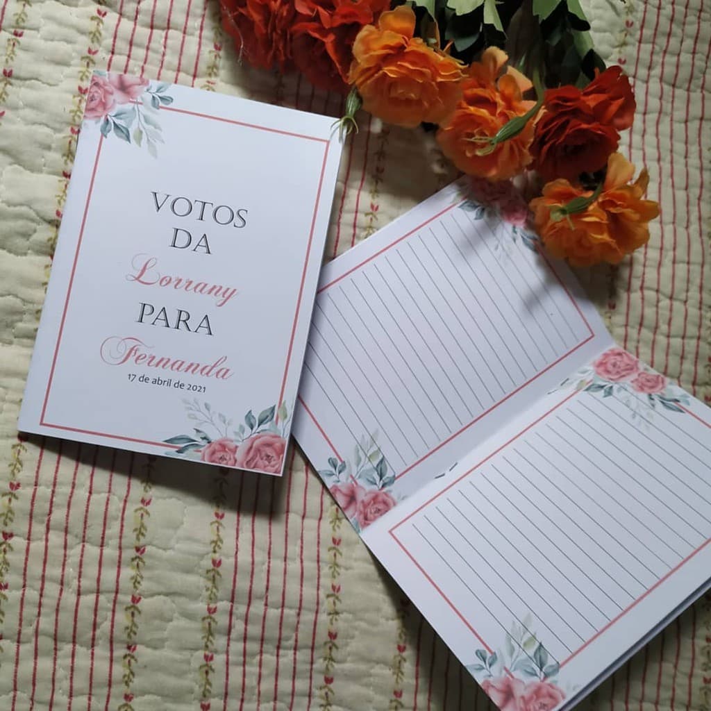 2 Votos para casamento personalizados