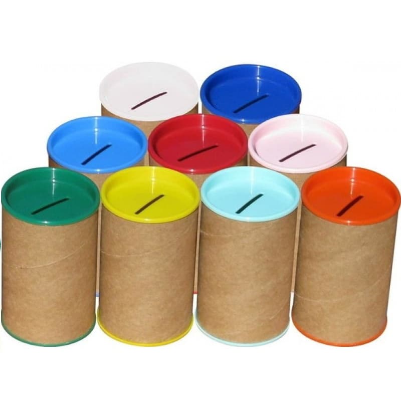 10 Cofrinhos Papelão 6x10cm - Cofres e Cofrinho para Lembrancinhas