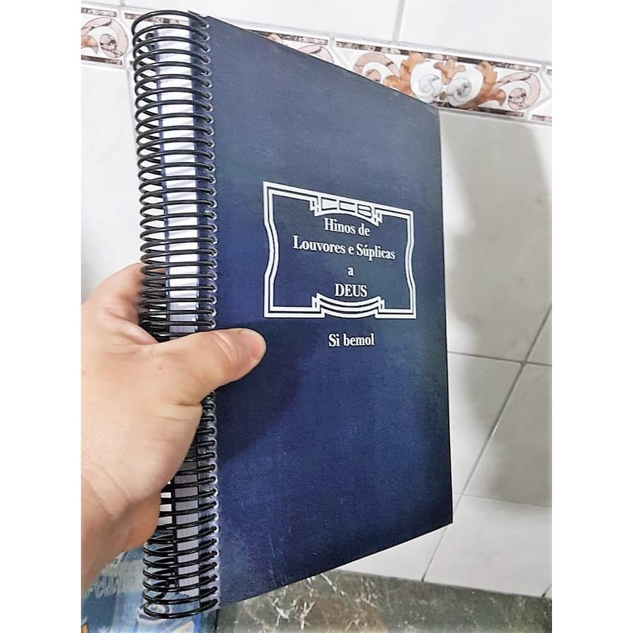 Hinario 5 - Especial - Si Bemol Com Partitura Grande A4 -ccb