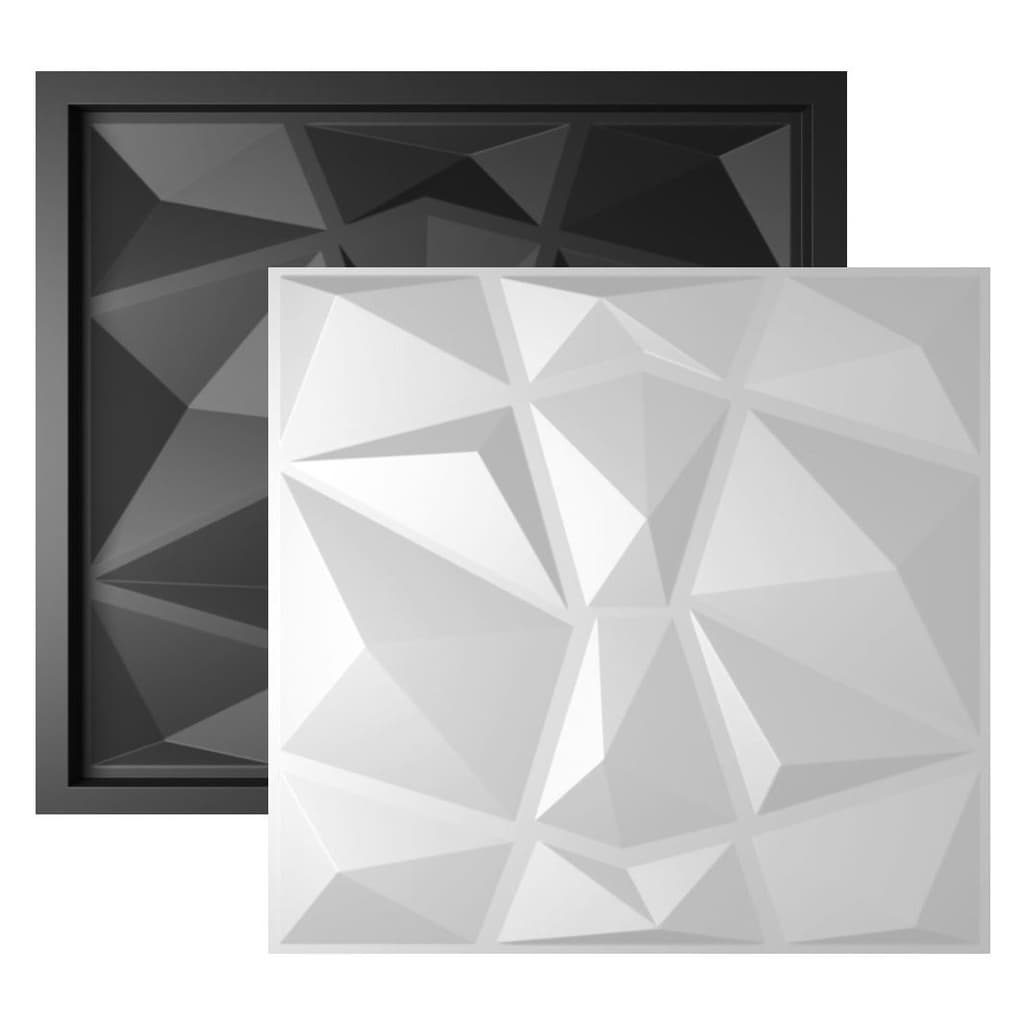 Forma Molde 3D para fabricar placas de gesso na medida de - 29x29cm
