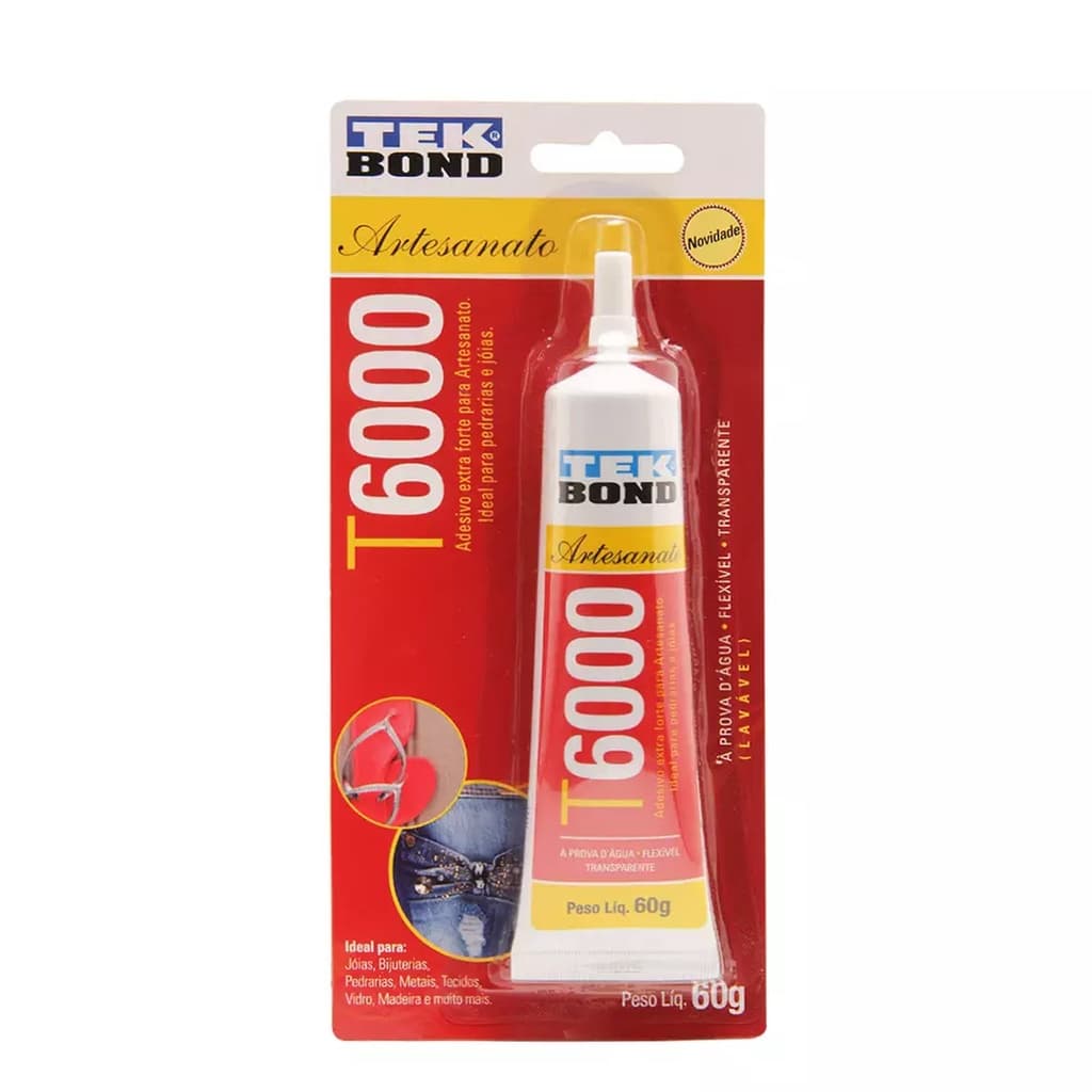 Cola Para Artesanato T6000 60g Tekbond