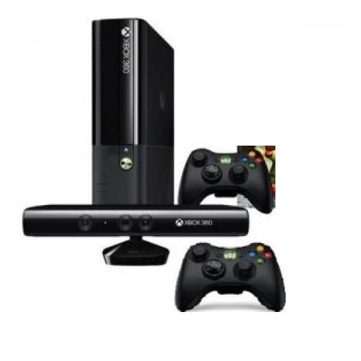 Xbox 360 Super Slim Desbloqueado + 2 Controles + Kinect + 2 Jogos + Garantia!