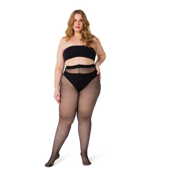 Meia Calça Fio 15 Plus Size Trifil 6395