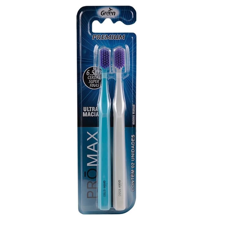 Escova De Dente Casal Curaprox - Com Capa Protetora - Green