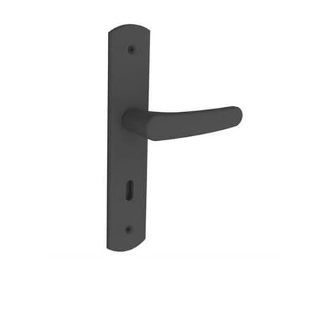 Fechadura IPANEMA reta interna PRETA ESP27 SOPRANO