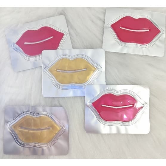 Kit 20 Máscara Labial De Mel de colágeno com cristal hidratante para lábios JAS BAZAR