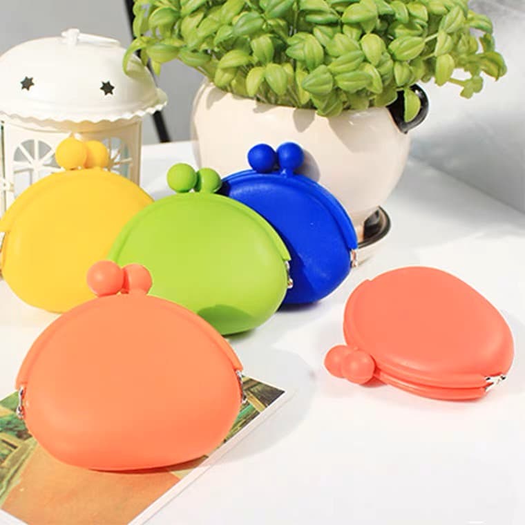 Z.W BIJUX - Bolsa Porta Moedas Porta Níquel Silicone